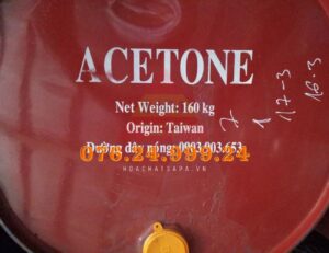 Acetone - Đài Loan - phuy đỏ - 02