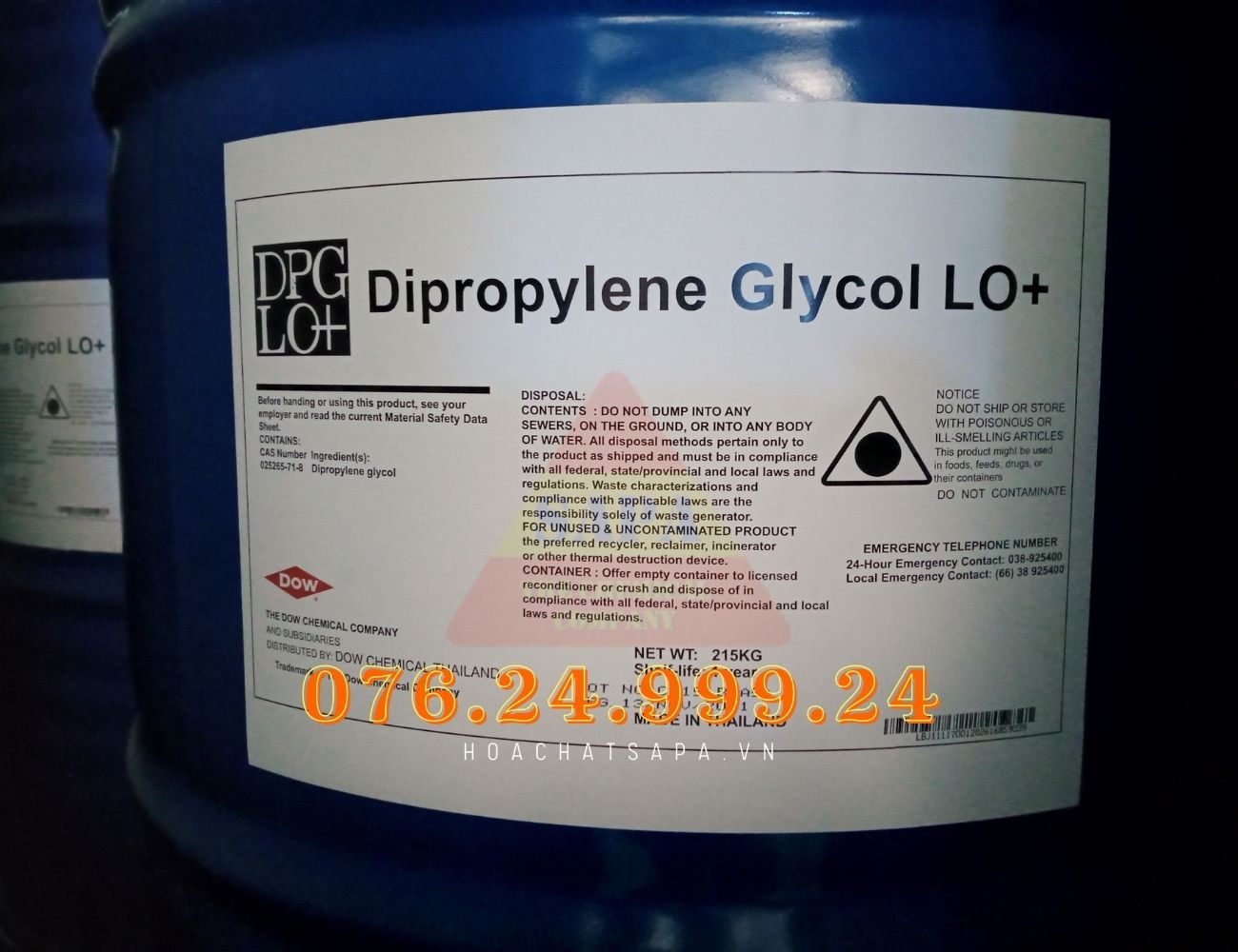 Dipropylene Glycol LO+ - 01