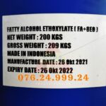 Fatty Alcohol Ethoxylate (FA+8EO) - Indonesia - 01