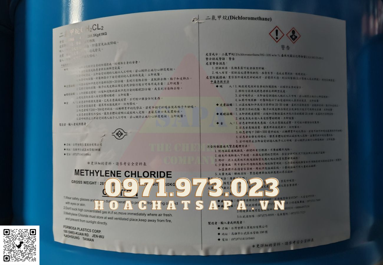 MC Đài Loan - methyl chloride taiwan - 005