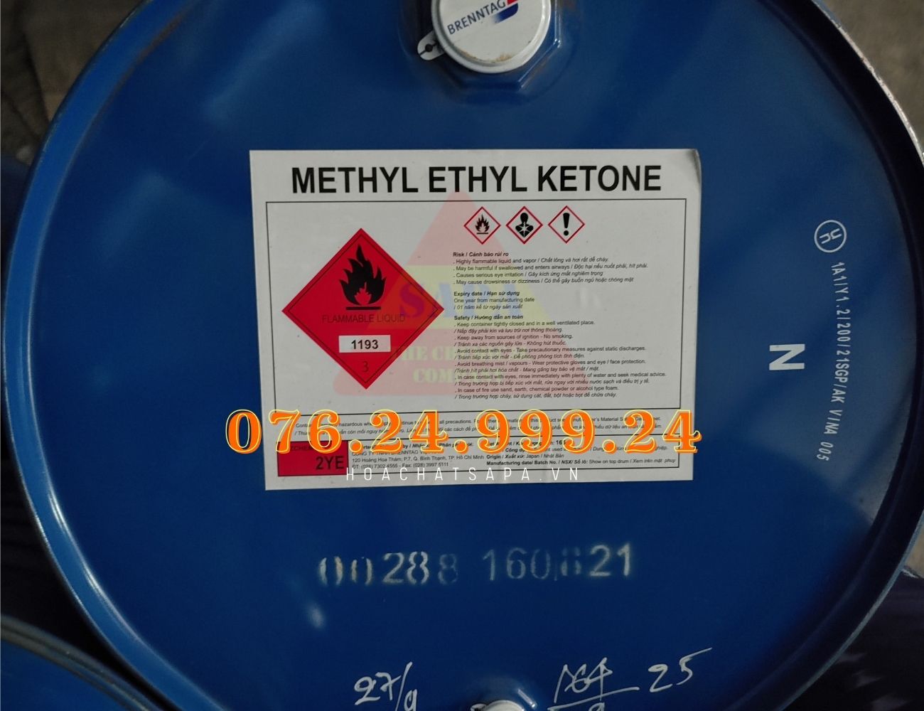 MEK - Methyl Ethyl Ketone - Nhật Bản - 01