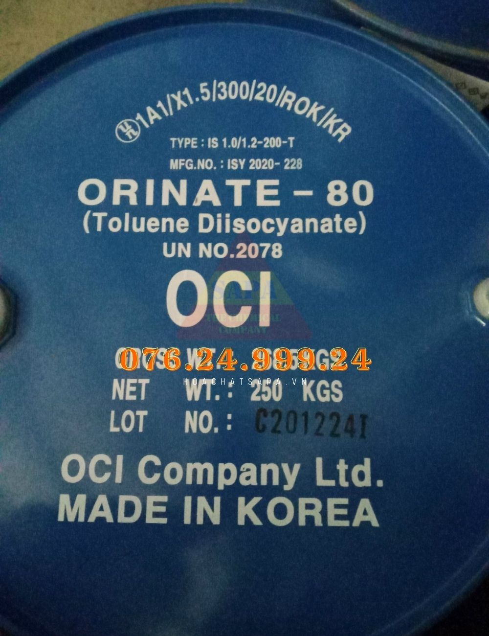 ORINATE-80 Toluene-Di-Isocyanate (TDI-80) - 01