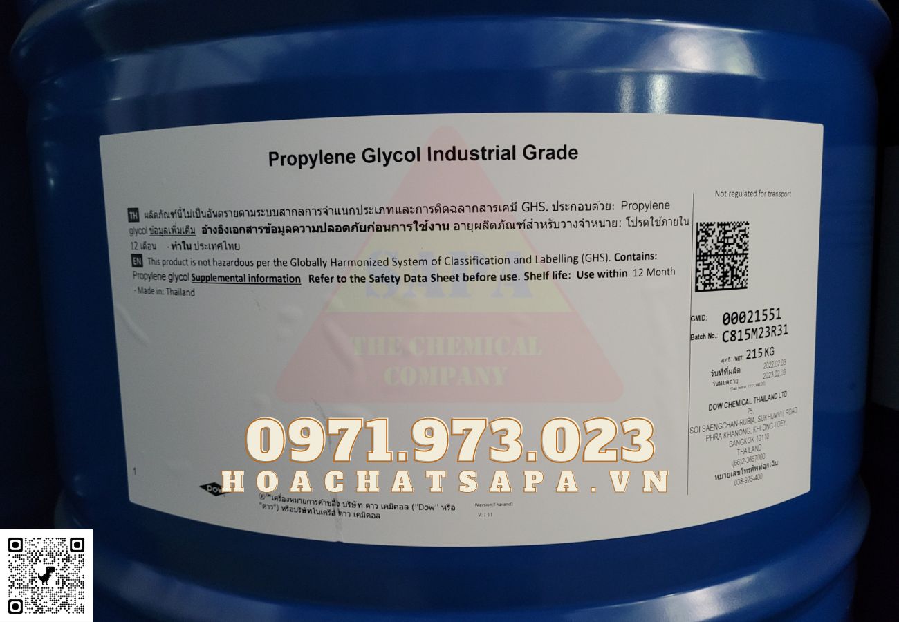 PGI - Propylene Glycol Industrial - Thai Lan - 002