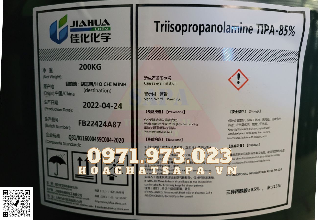 Triisopropanolamine85-JIAHUA-Trung quoc-002
