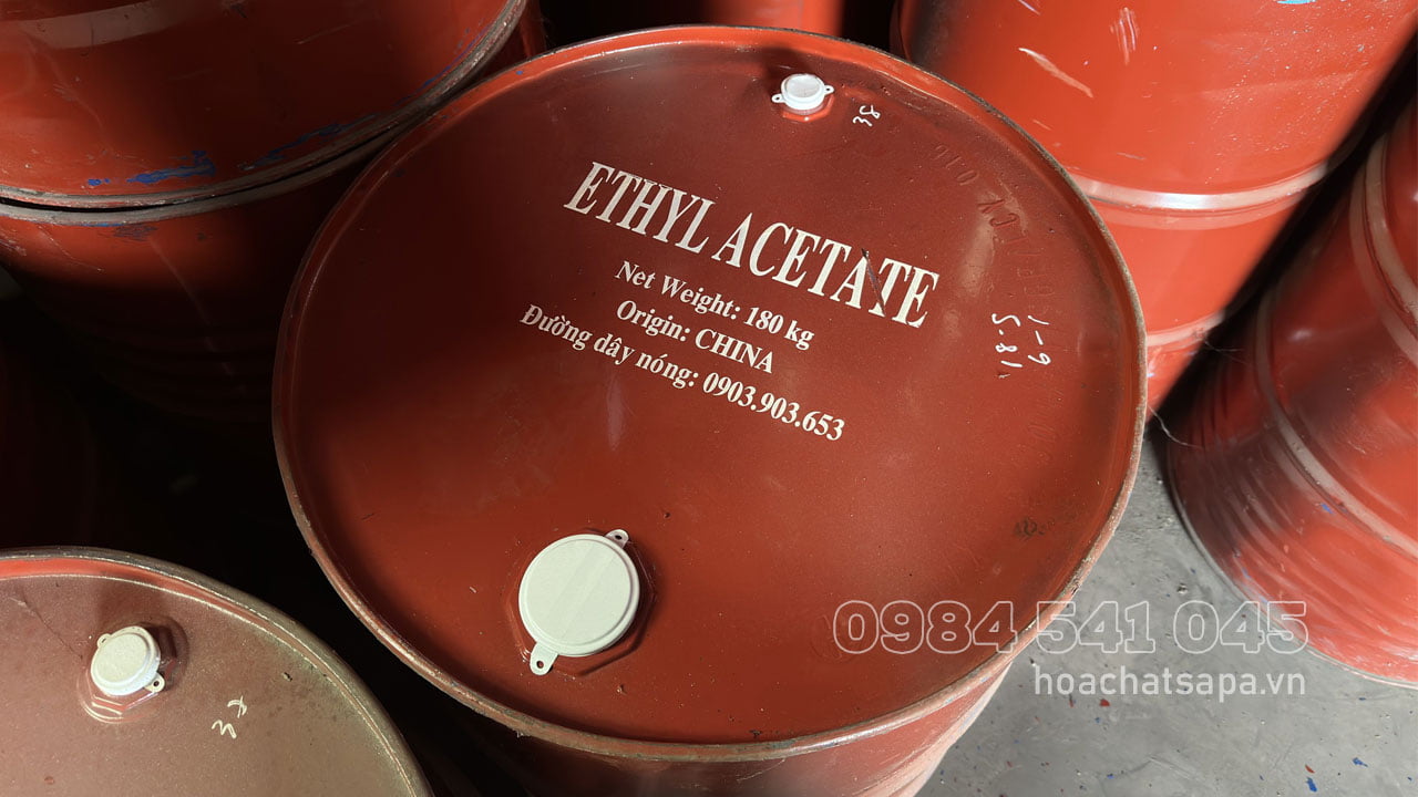 Ethyl Acetate (EAc) Trung Quốc - Hàng có sẵn tại kho hóa chất Sapa