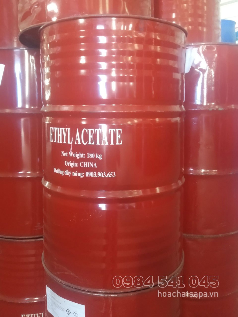 Ethyl Acetate phuy bồn 180kg NET